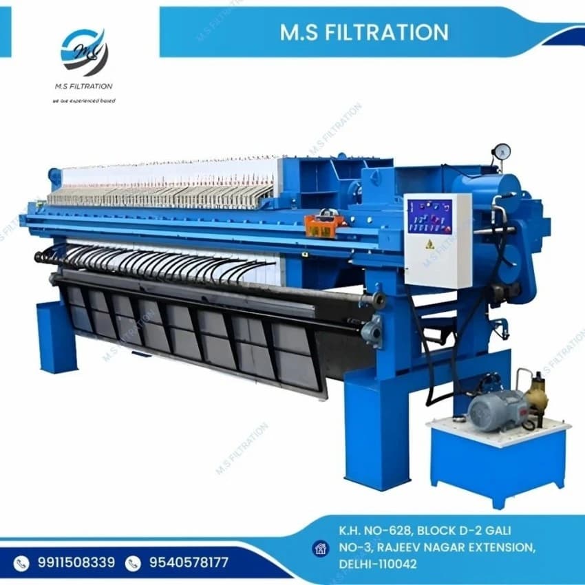 Blue M.S Filtration Chemical Filter Press, Filtration Capacity: 3000 litres/hr, Automation Grade: Automatic