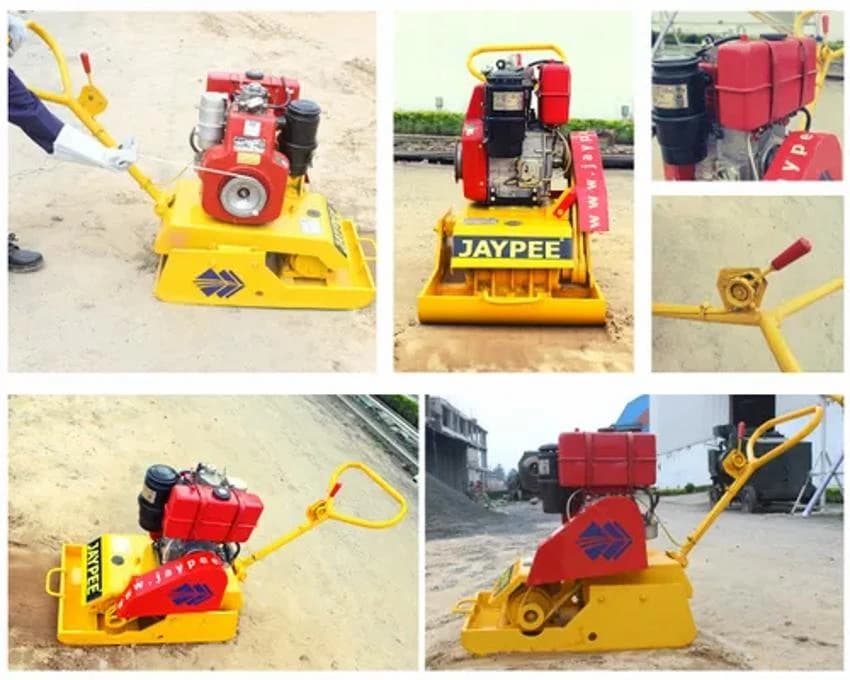 Jaypee Vibratory Plate Compactor Earth Rammer, Vc - 25