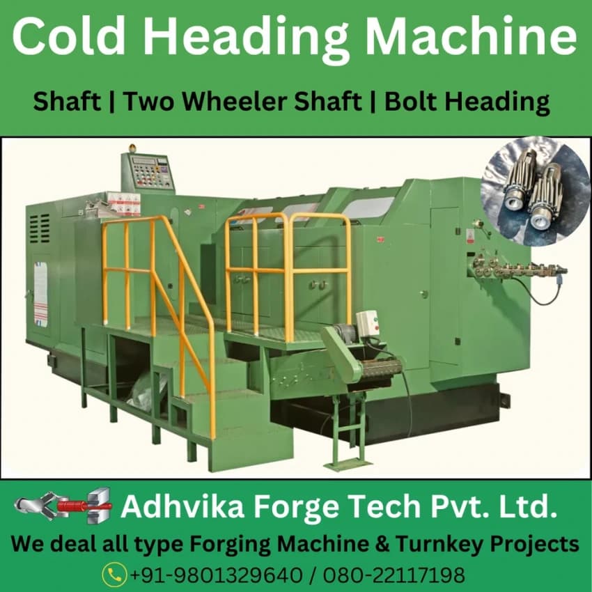 COLD Heading Machine, Fully automatic