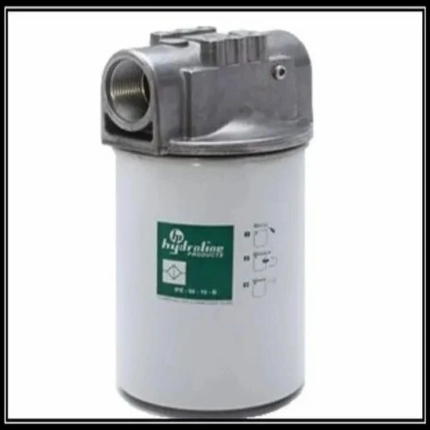 White Hydroline Return Line Filter