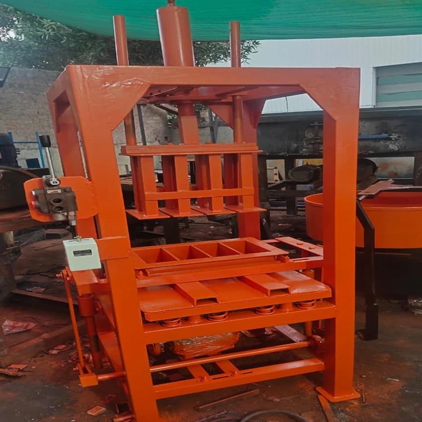 Manual Hydraulic Fly Ash Brick Making Machine