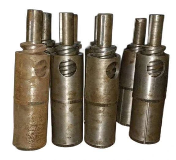 For Industrial Single Extruder Screw Barrel, En9 Steel, Size: 79 mm X 110 mm