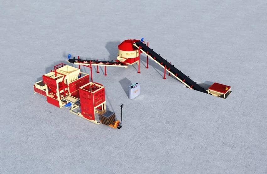 Paver Vibration Block Making Machine, Automatic