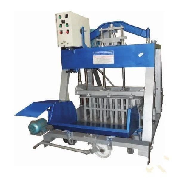 Manual Hydraulic Pressure Hollow Block Making Machine