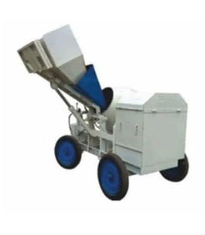 Digital weighing hoppe mixer machine, Capacity: 01 Bag 10/7 Cft(280/200liters)
