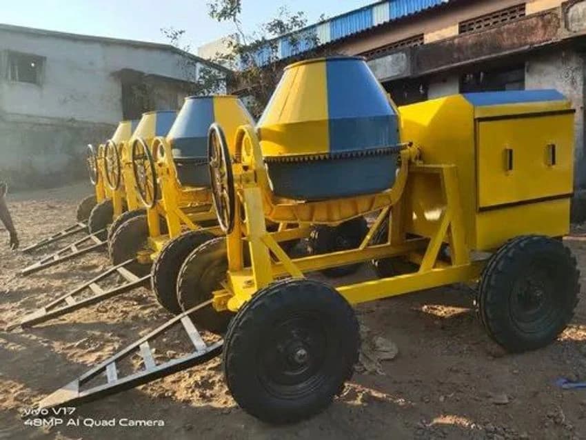 Diesel Semi-Automatic WITHOUT HOPPER Mixer