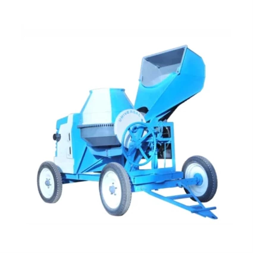 Universal Automatic Hydraulic Concrete Mixer, For Construction, Drum Capacity: 500 L