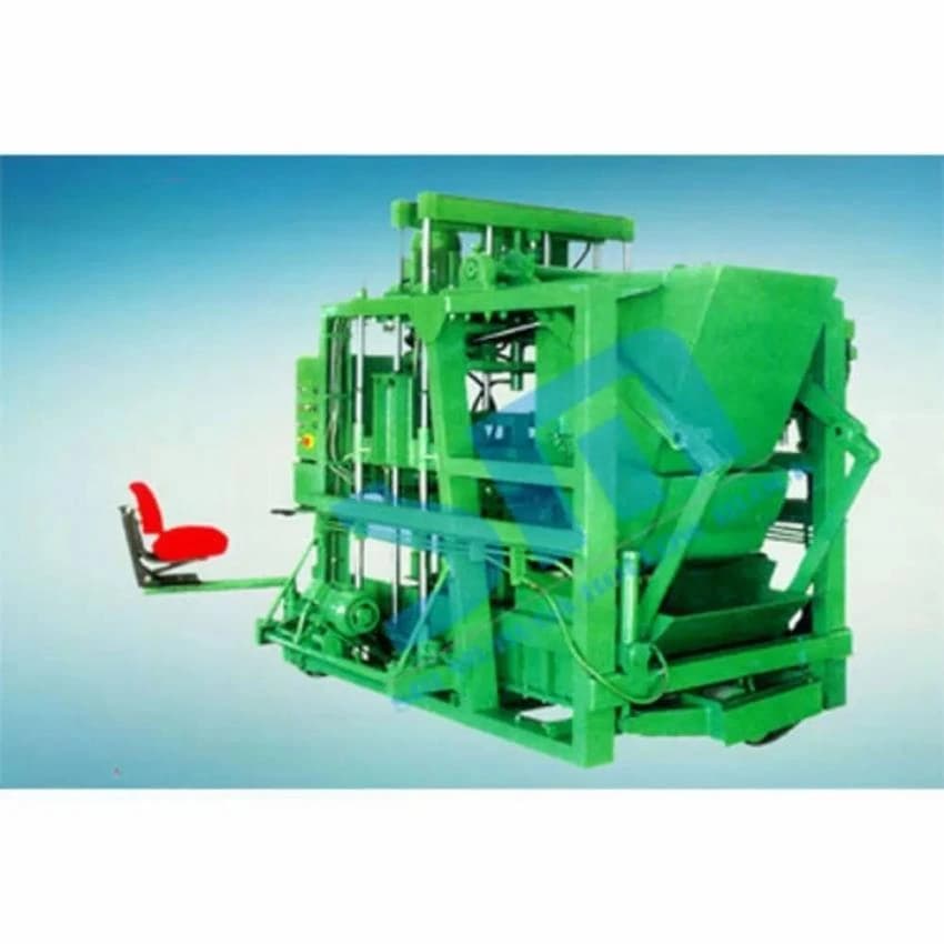 Mild Steel Hydraulically Operated Concrete Block Making Machine For Construction