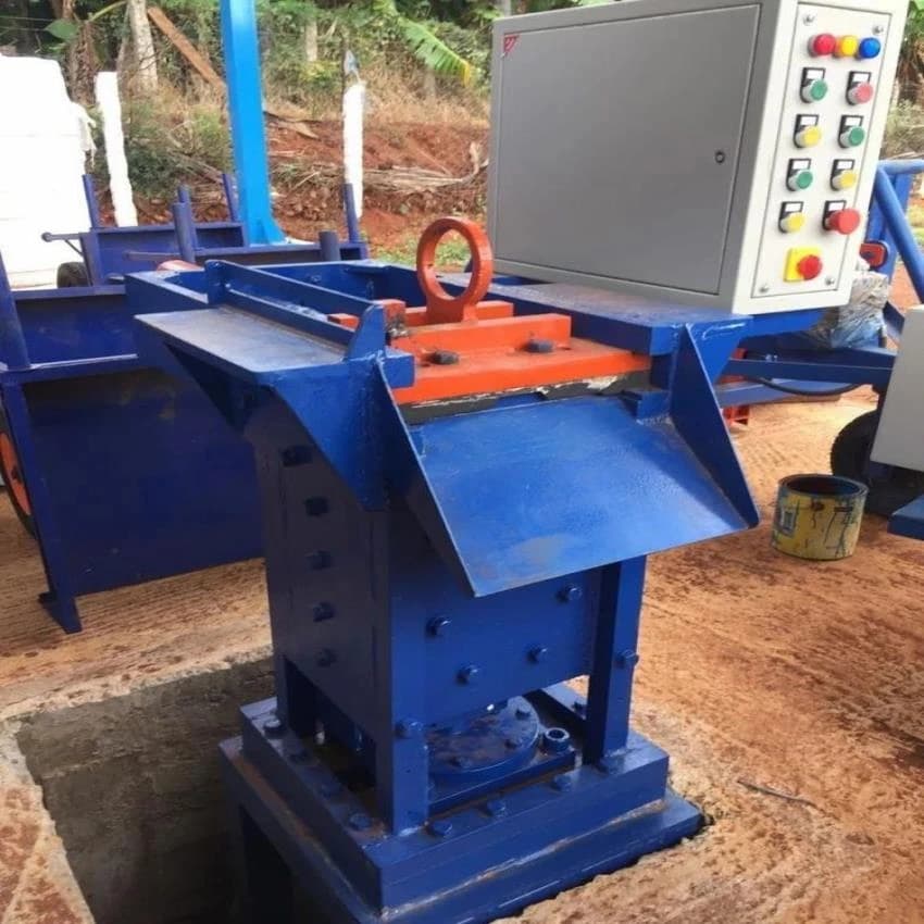 Fully Automatic Interlocking Brick Machine