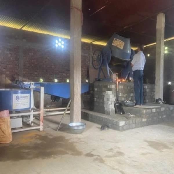 Interlocking Tiles Making Machine
