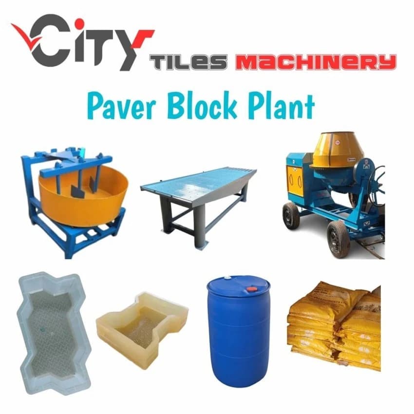 Interlocking Tiles Making Machine