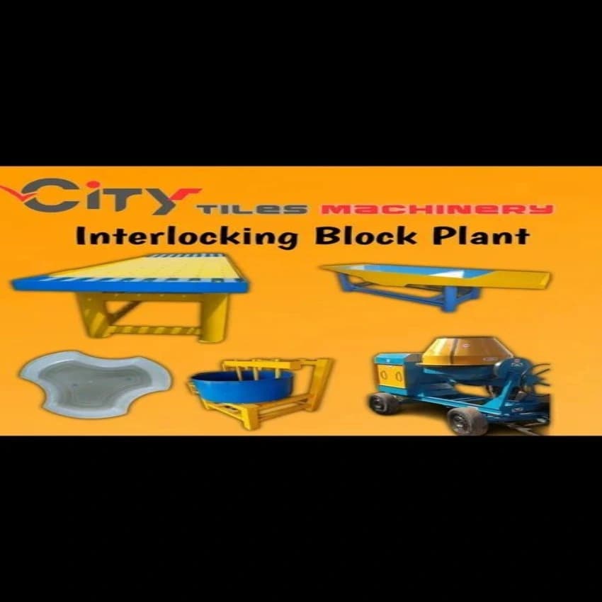 Interlocking Tiles Making Machine