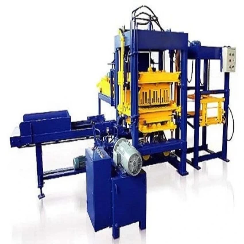 Semi-Automatic 10 Brick Automatic Fly Ash Brick Making Machine