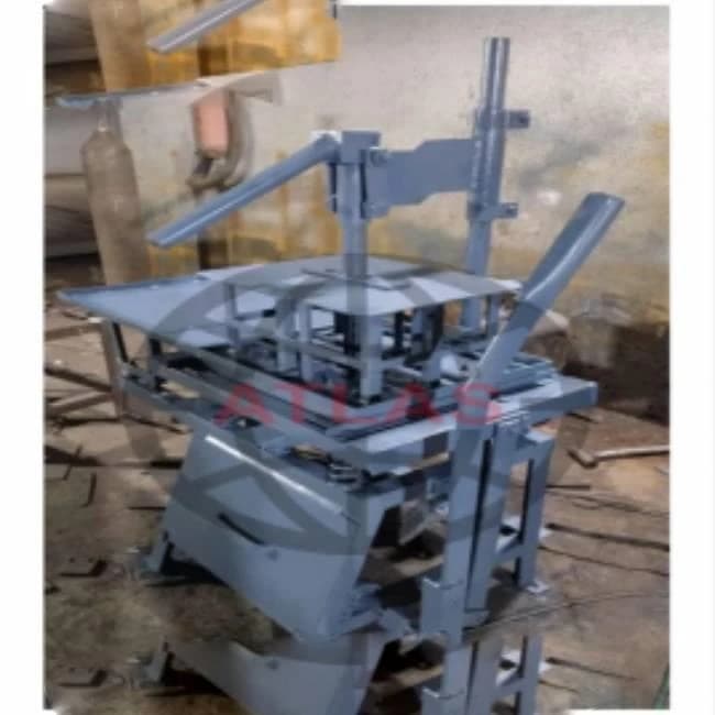 Manual 6 Bricks Fly Ash Brick Making Machine Manufacturer In India