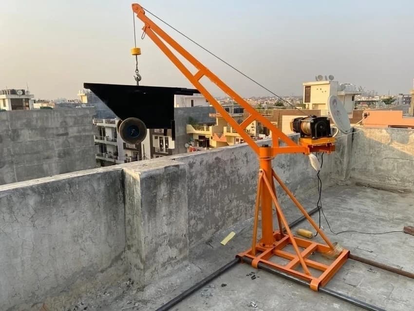 20 Without Trolley Mini Monkey Hoist, Capacity: 125