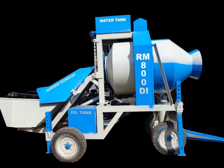 Semi Automatic Mini Concrete Batching Plant, Model Name/Number: Rm 800