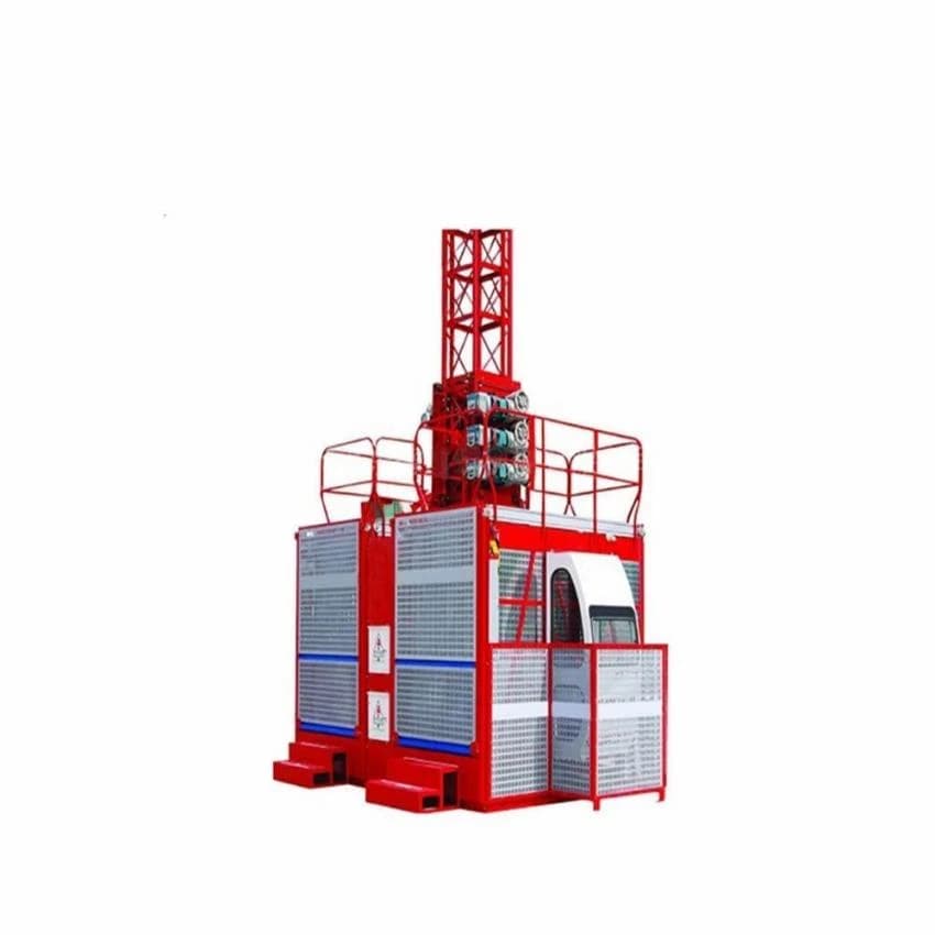 Heavy Passenger Cum Material Hoist, For Construction