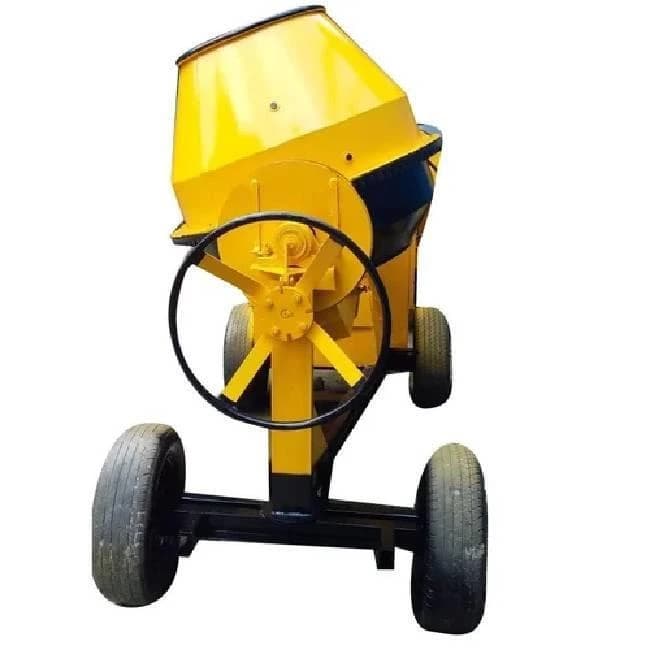 Yellow Automatic Concrete Mixer