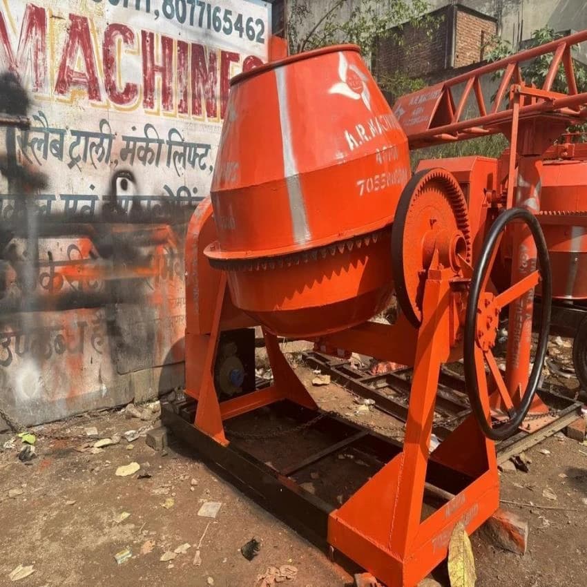Diesel Automatic Concrete mixer without tyre, Packaging Type: Normal, Capacity: One Bag Mixing Capacity