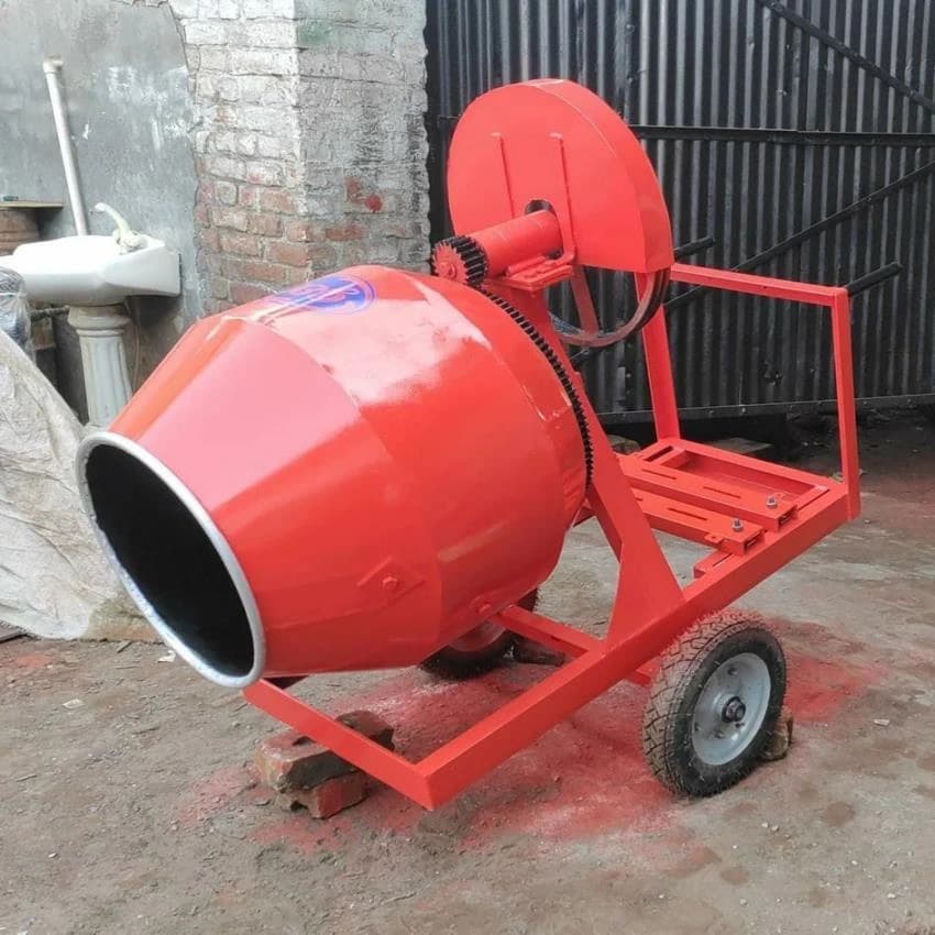 Electric Mini Mobile Concrete Mixer Machine, 30 meter cubes/hr