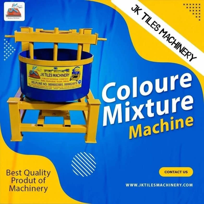 Mild Steel Electric Colour Pan Mixture, For Construction, 120 meter cubes/hr