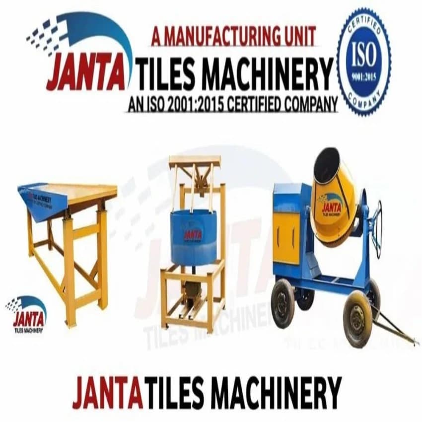 Semi-Automatic Vibrator Paver Block Making Machine