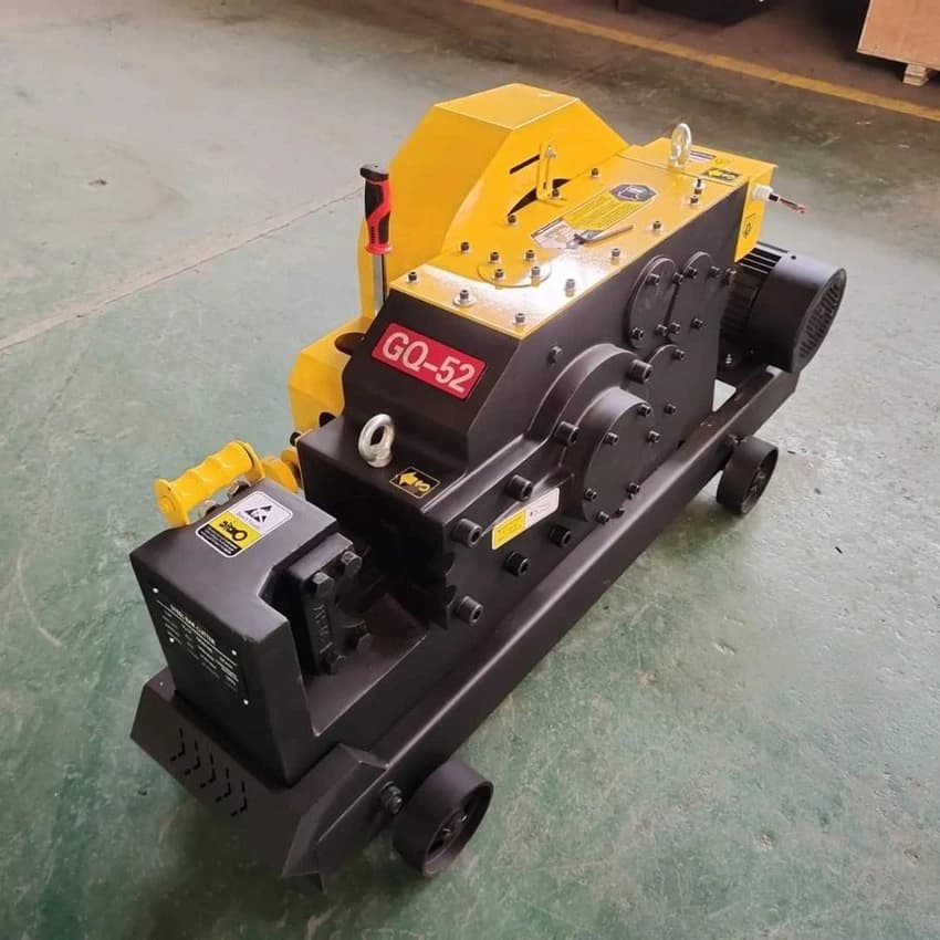 Fully Automatic Gq 50 Rebar Cutting Machine, 515Kg, Capacity: 6-40mm TMT