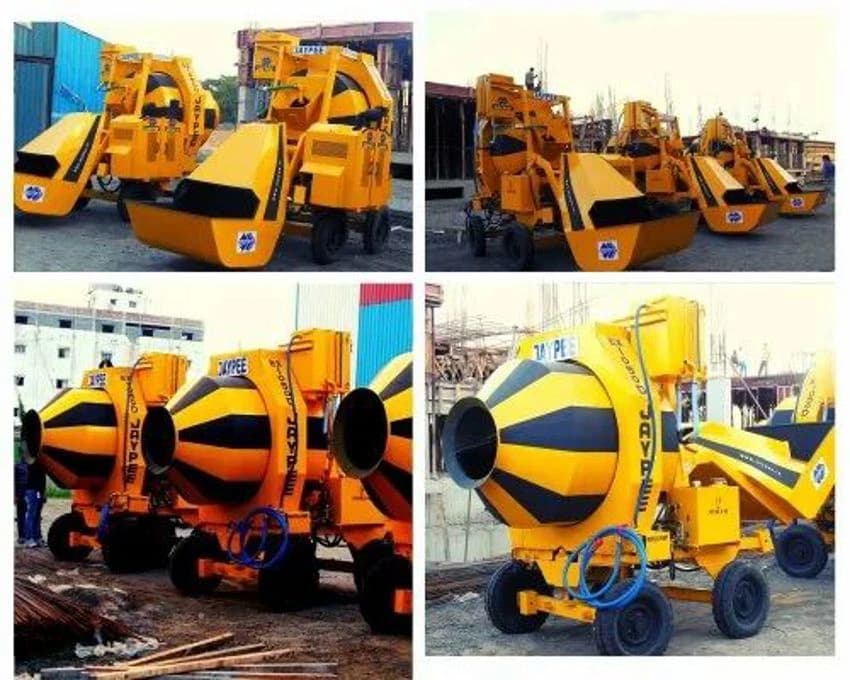 Jaypee Batching Plant With Reversible Drum Mixer, Automation Grade: Automatic, Capacity: 500-1000 L