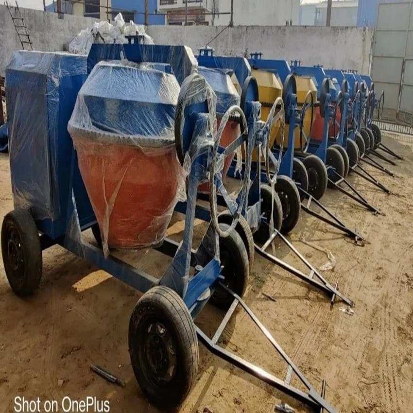 500W Electric Concrete Mixture Machine, 1000 Kg, 500 L