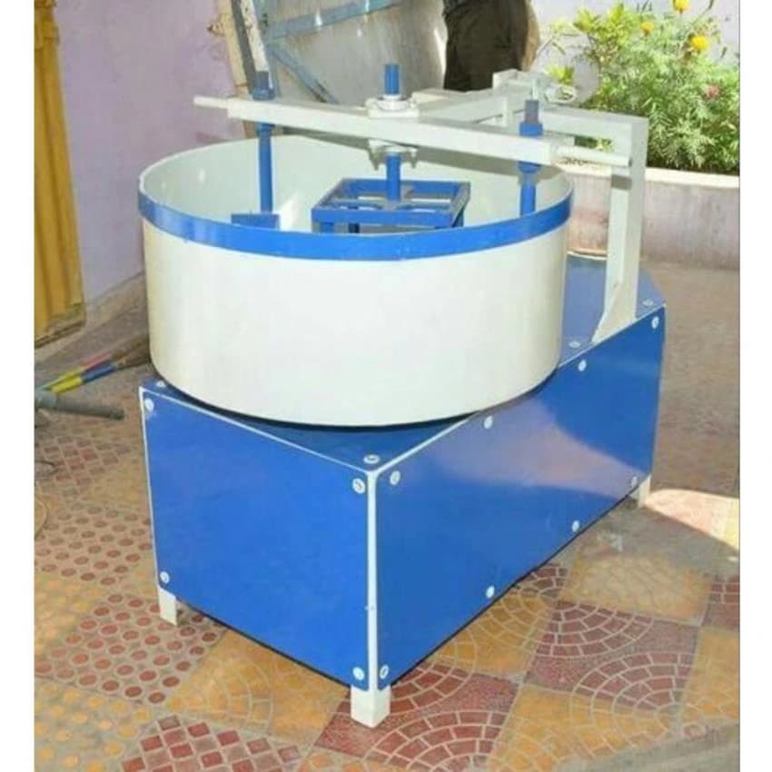 Mild Steel Colour Mixing Muller Machine, Capacity: 150 Ltr