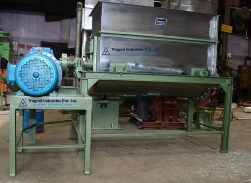 MS/SS U Ribbon Blender Mixer Pharma Chemical Mixer, For Industrial, Capacity: 100 Ltr To 5000 Ltr