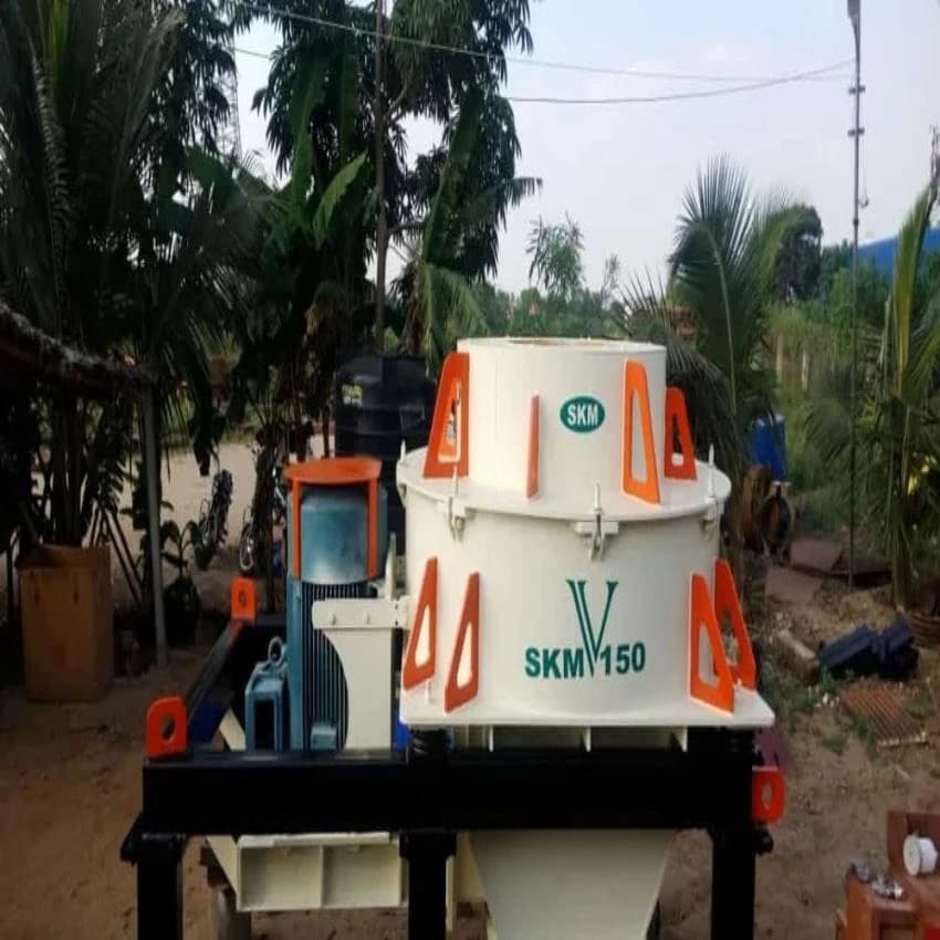 Mild Steel Sand Crusher Machine, For Stone