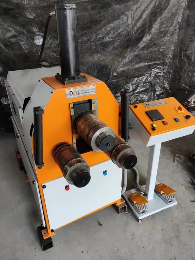 Electric Steel Roll Bending Machine, For Automation, Automation Grade: Automatic
