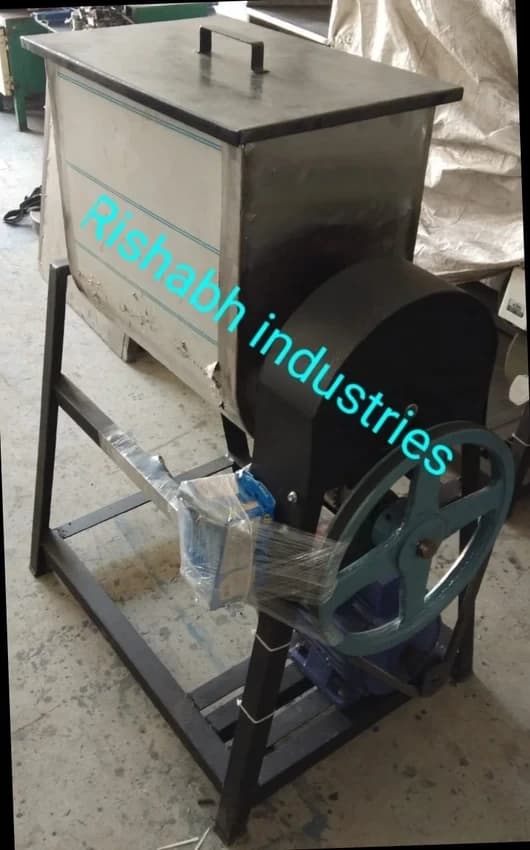 Incense Stick Mixer Machine - 25kg Capacity, 100 kg/hr Production, Stainless Steel