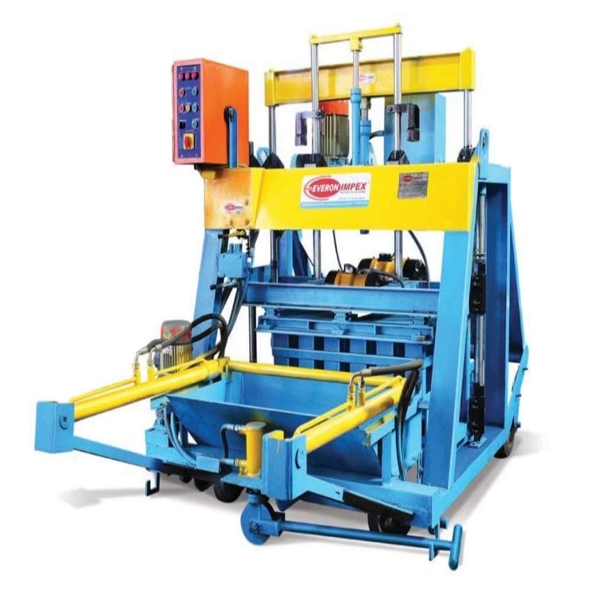 Semi-Automatic Solid Brick Manufacturing Machine, Model Name/Number: 1119 Autofeeder