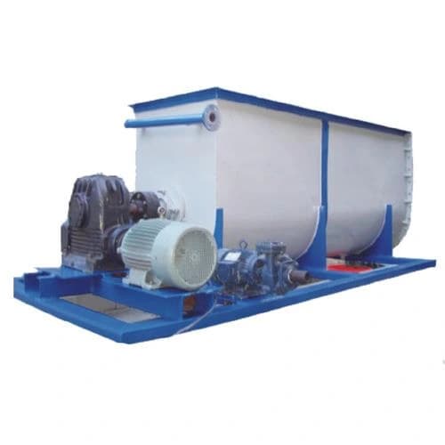 Mild Steel Horizontal Type Mixer, For Industrial, Automation Grade: Automatic