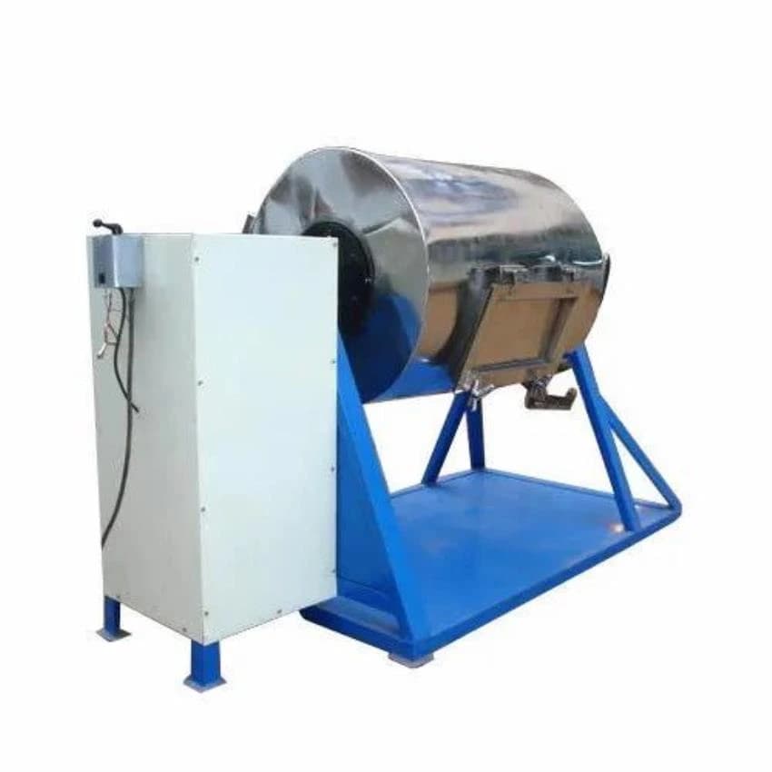 Mech Tech Stainless Steel Round Mixer Machine, For Industrial, Automation Grade: Automatic