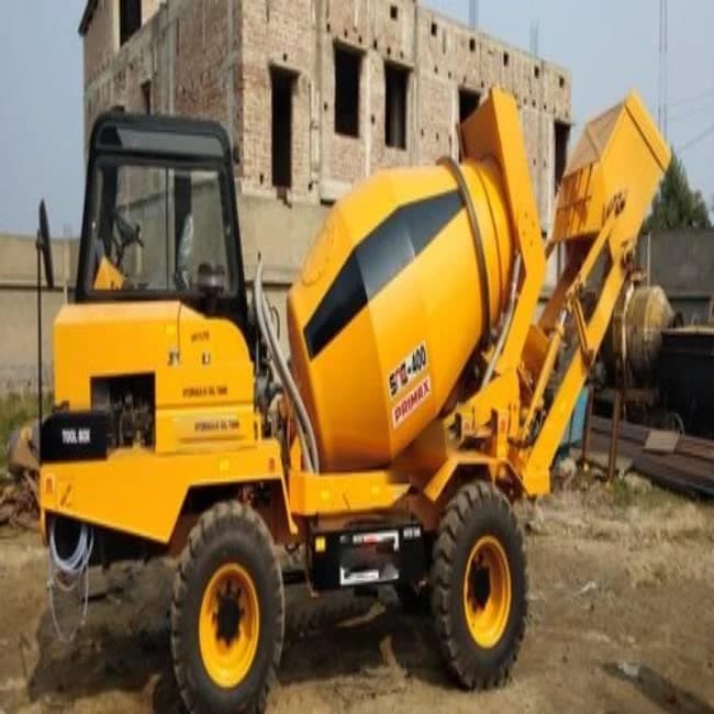Self Loading Concrete Mixer