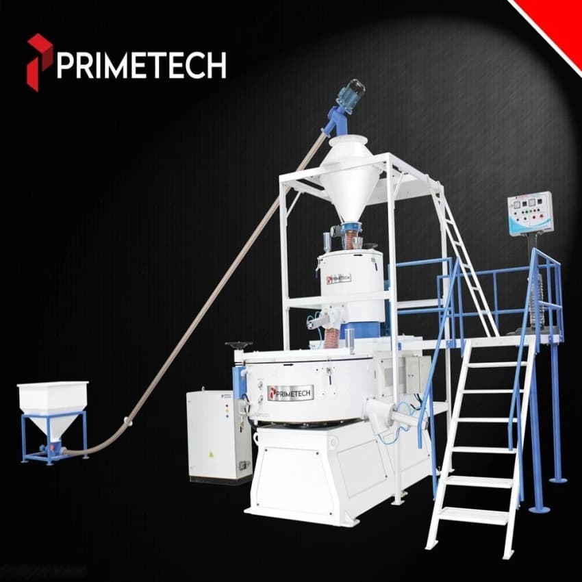 Primetech Heater Cooler Mixer, Capacity: 500KG/HR
