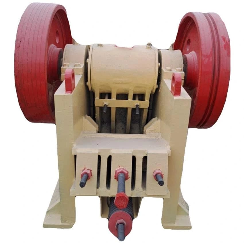 Mild Steel Jaw Crusher Machine ( Grease make single toggle)