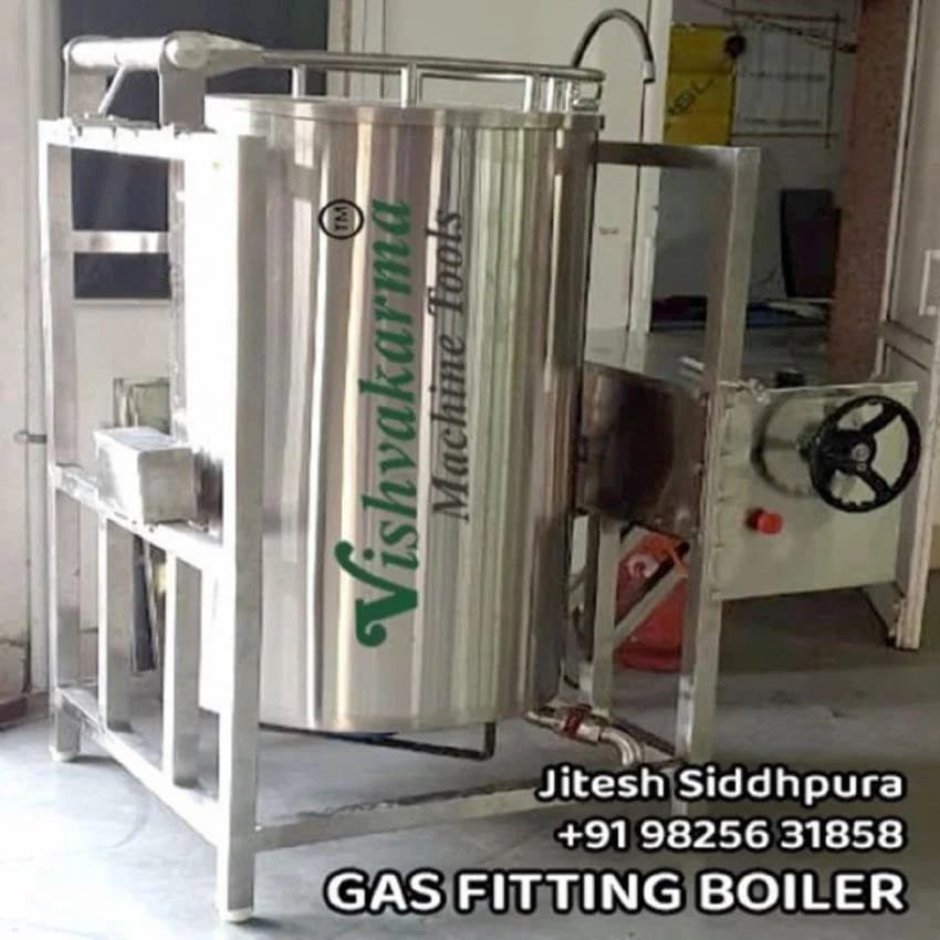New Stainless Steel Gas Fitting Boiler Machine