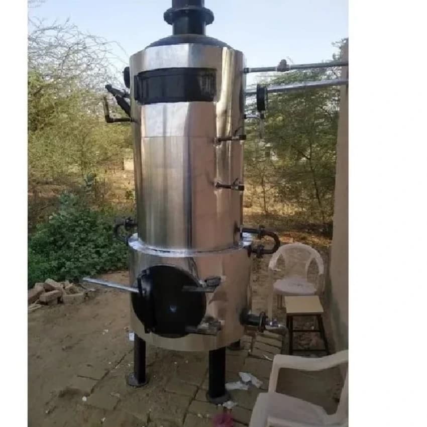 Wood Fired Vertical Steam Boiler