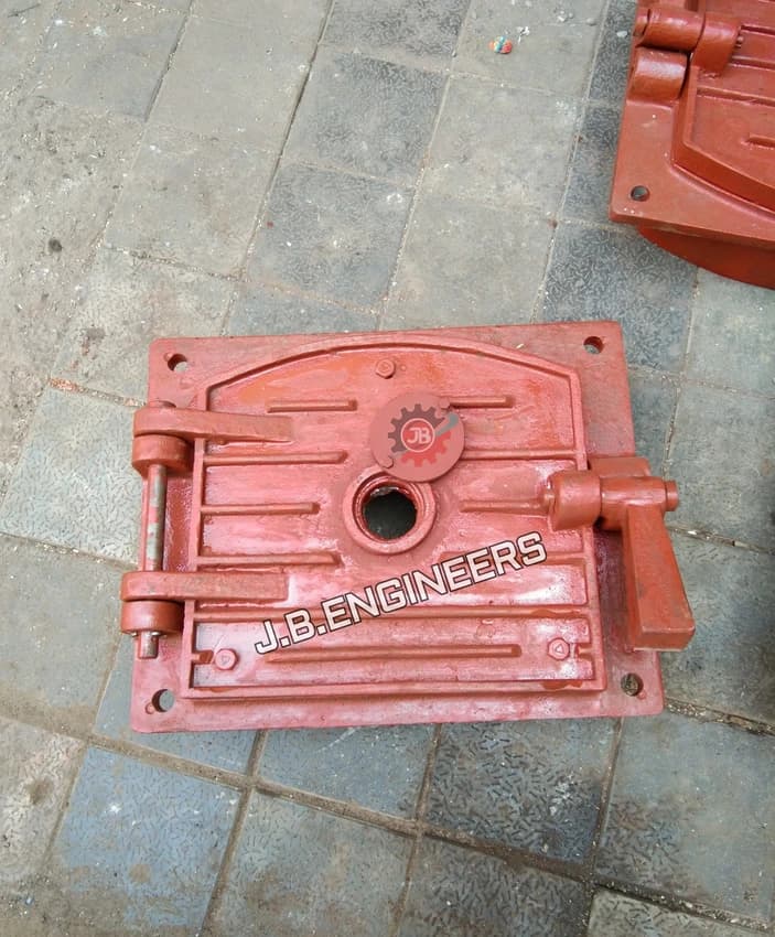 Boiler Furnace Door With Peep Hole