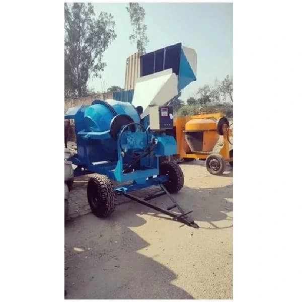 Two BIn Hopper Concrete Mixture Machine With Weight Batcher