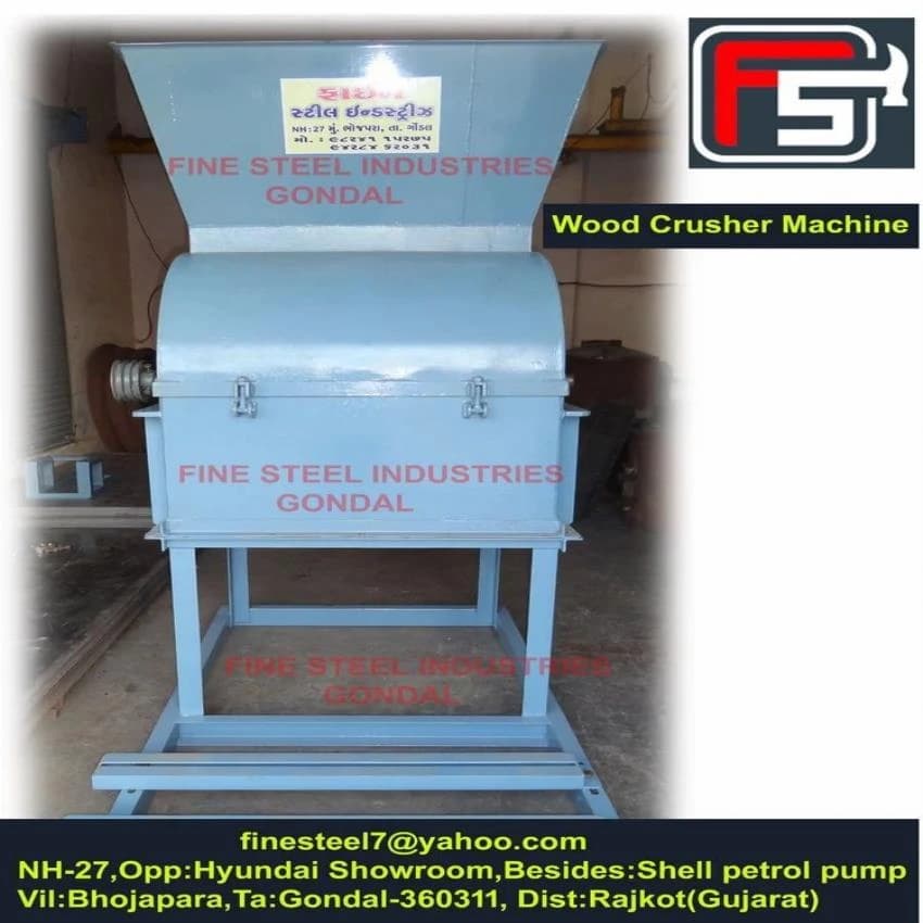 Mild Steel Heavyduty Wood Crusher