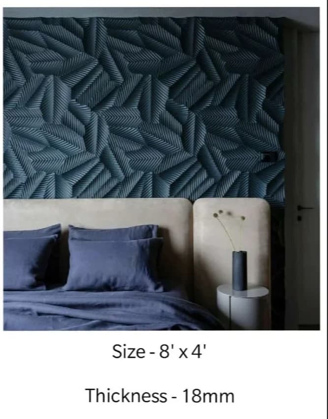 Varied Mdf 3D Engraved Panels