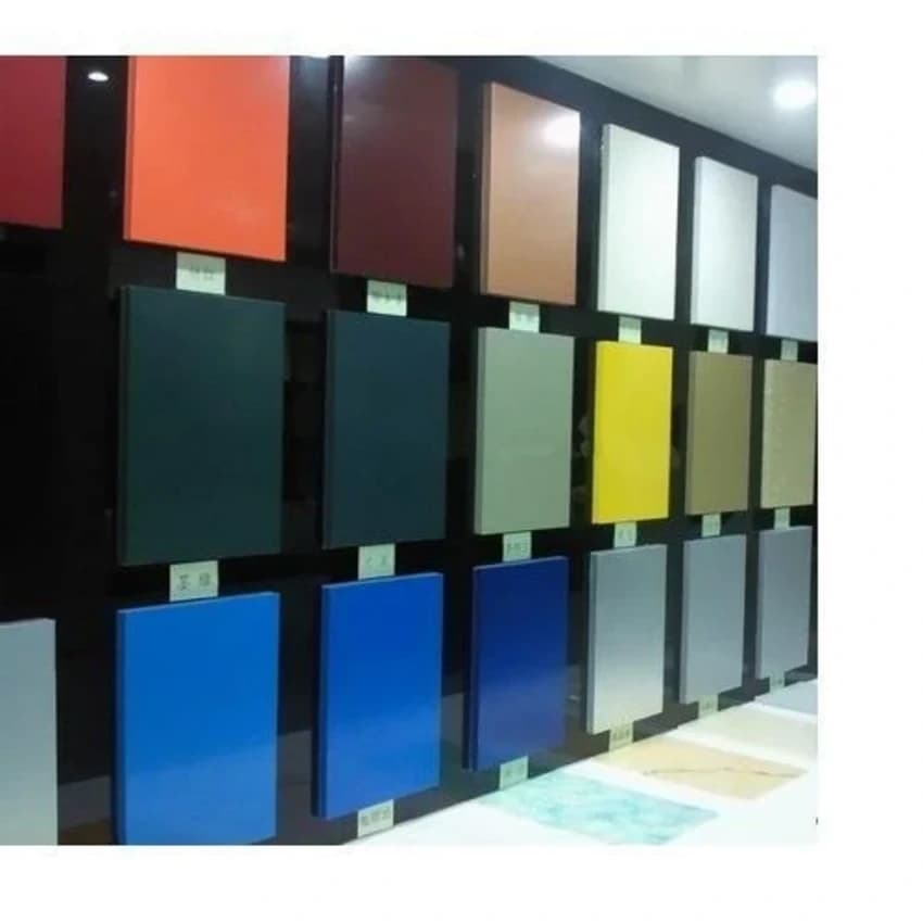 Aluminum Aluminium ACP colours front elevation for out doors, For Exterior, Thickness: 3mm To 6mm