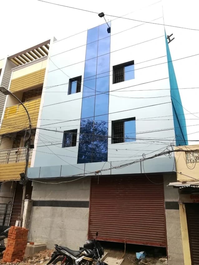 Front Elevation Acp Cladding