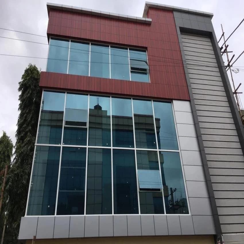 Toughened Glass Structural Glazing Work, For Exterior