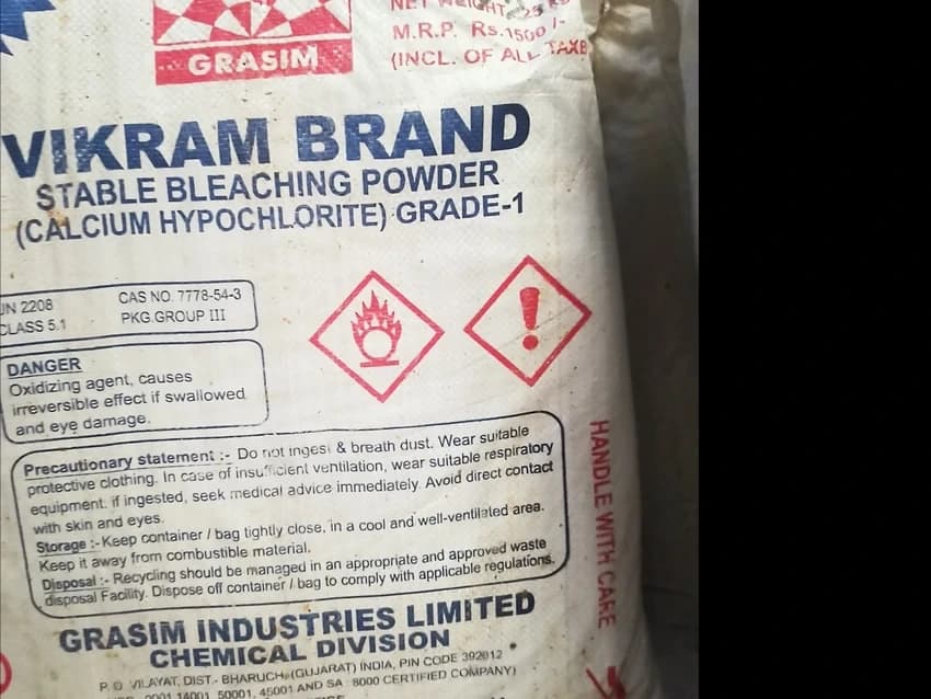 Grasim Bleaching Powder, Packaging Size: 25Kg